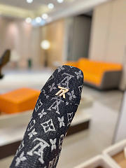 Louis Vuitton Denim Ankle Boots 5cm Black - 6