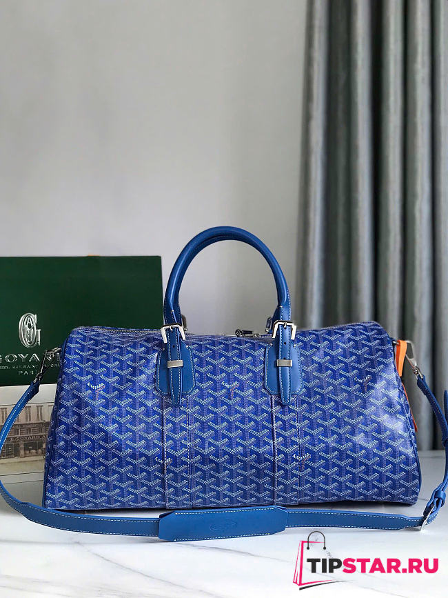 Goyard Boston 45 bag Blue - 1