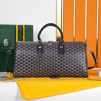 Goyard Boston 45 bag Navy Blue