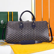 Goyard Boston 45 bag Navy Blue - 4