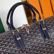 Goyard Boston 45 bag Navy Blue - 3