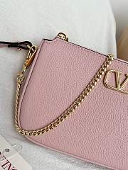 Valentino Garavani Mini VLogo Signature Crossbody Bag Pink - 5