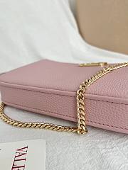 Valentino Garavani Mini VLogo Signature Crossbody Bag Pink - 3