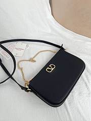 Valentino Garavani Mini VLogo Signature Crossbody Bag Black - 5