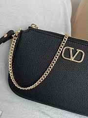 Valentino Garavani Mini VLogo Signature Crossbody Bag Black - 2