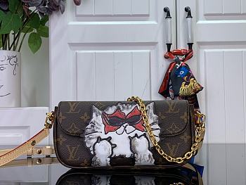 Louis Vuitton Wallet On Chain Ivy Monogram Kitty