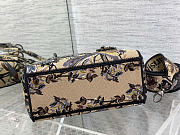 Dior Women Medium Lady D-lite Bag Beige Multicolor - 6