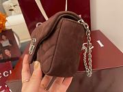 Gucci GG Marmont mini shoulder bag Dark brown - 6