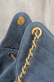 Chanel 25 Medium Hobo Bag In Blue - 5