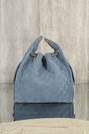 Chanel 25 Medium Hobo Bag In Blue - 3