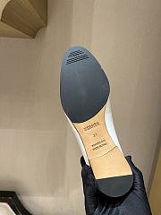 Hermes classic vintage-style loafers white - 2