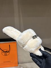 Hermes Fur slippers 04 - 4