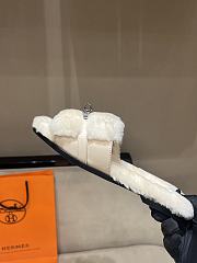 Hermes Fur slippers 04 - 3