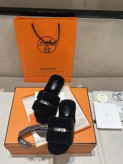 Hermes Fur slippers 03 - 6