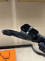 Hermes Fur slippers 03 - 3