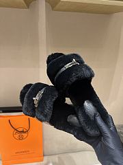 Hermes Fur slippers 03 - 2