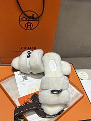 Hermes Fur slippers 02 - 6