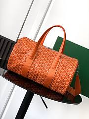Goyard Barrel 40 Sports Bag In Orange - 1