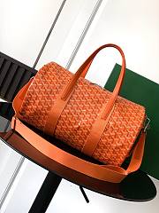 Goyard Barrel 40 Sports Bag In Orange - 5