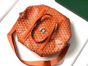Goyard Barrel 40 Sports Bag In Orange - 4