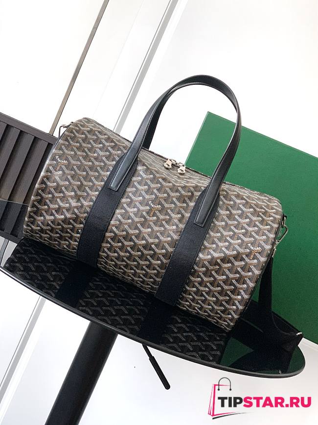 Goyard Barrel 40 Sports Bag In Black - 1