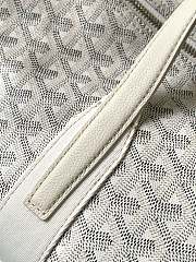 Goyard Barrel 40 Sports Bag In White - 5