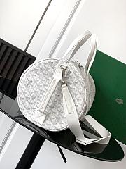 Goyard Barrel 40 Sports Bag In White - 4