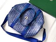 Goyard Barrel 40 Sports Bag In Blue - 5