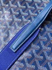 Goyard Barrel 40 Sports Bag In Blue - 4