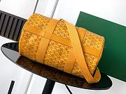 Goyard Barrel 40 Sports Bag In Yellow - 5