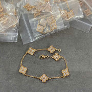 Van Cleef & Arpels Vintage Alhambra Bracelet In Gold - 5