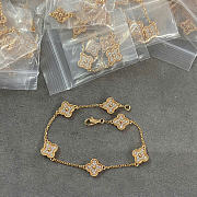 Van Cleef & Arpels Vintage Alhambra Bracelet In Gold - 4