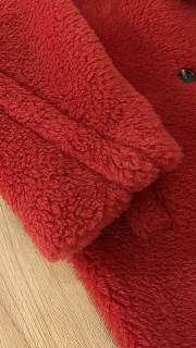 Max Mara Teddy Bear Coat Rouge red - 5