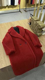 Max Mara Teddy Bear Coat Rouge red - 4