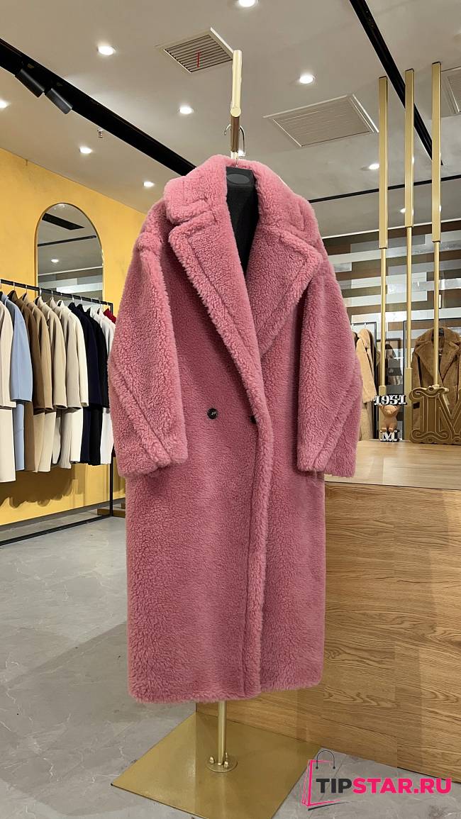 Max Mara Teddy Bear Coat Dusty rose pink - 1