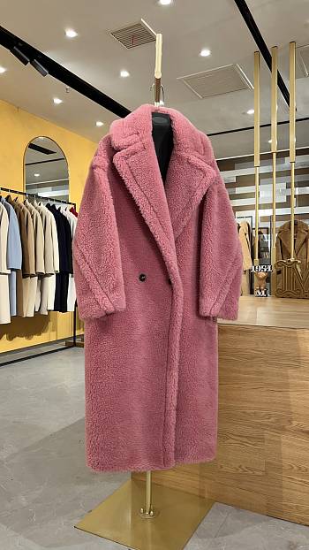 Max Mara Teddy Bear Coat Dusty rose pink