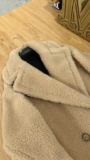 Max Mara Teddy Bear Coat Champagne color - 5
