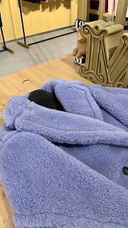 Max Mara Teddy Bear Coat Dreamy Sweet Purple - 6