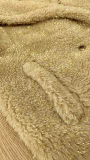 Max Mara Teddy Bear Coat Gold Thread - 5