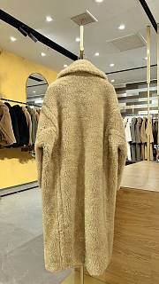Max Mara Teddy Bear Coat Gold Thread - 4