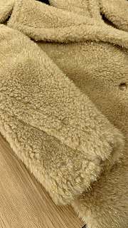 Max Mara Teddy Bear Coat Gold Thread - 3