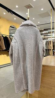 Max Mara Teddy Bear Coat Silver thread - 3