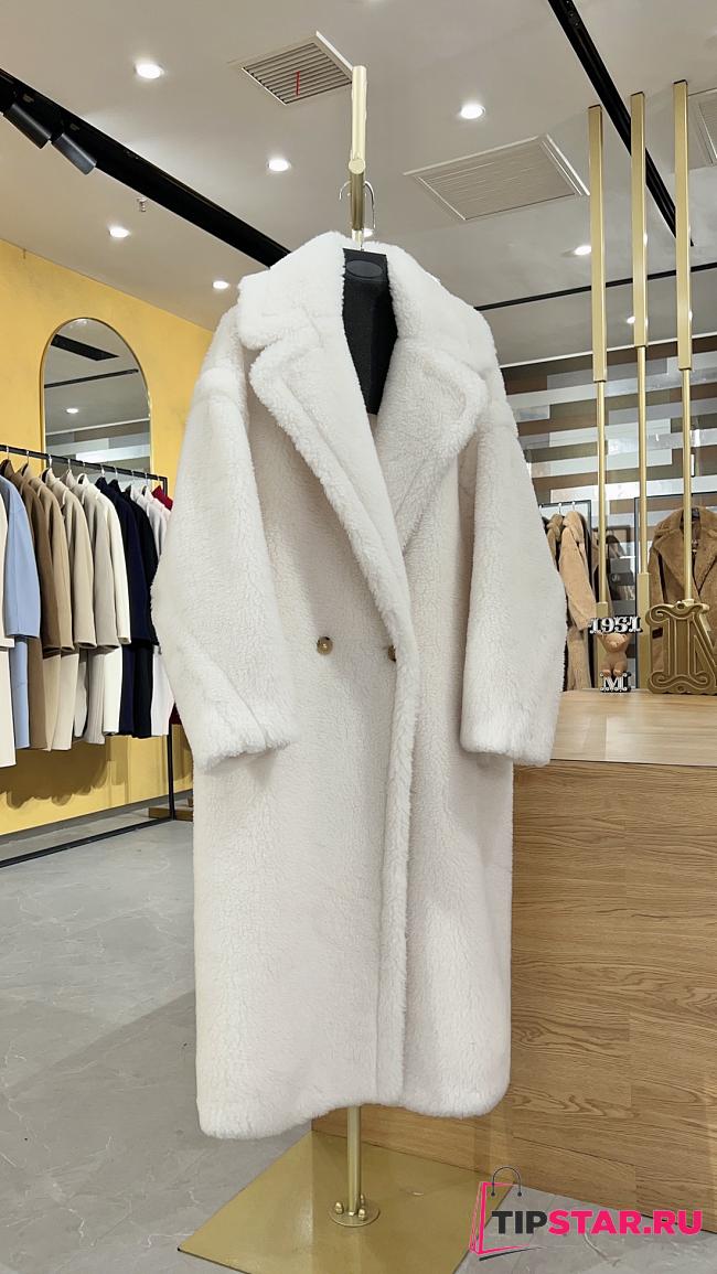 Max Mara Teddy Bear Coat Creamy White - 1