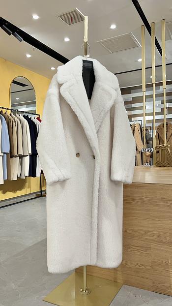 Max Mara Teddy Bear Coat Creamy White