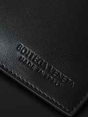 Bottega Veneta Campana intrecciato leather shoulder bag black - 2