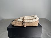 Alaia Ballet Shoes In Beige - 1