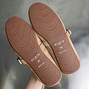 Alaia Ballet Shoes In Beige - 4