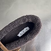 Alaia Ballet Shoes In Brown - 3