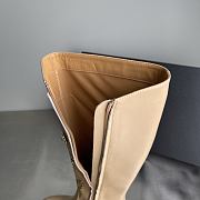 Chanel Double C Slim Fit Boots Beige - 5