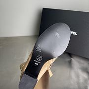 Chanel Double C Slim Fit Boots Beige - 2